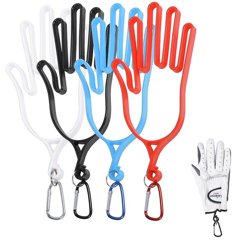 Golf Equipment Bag - 2Pcs Golf Glove Holder with Carabiner