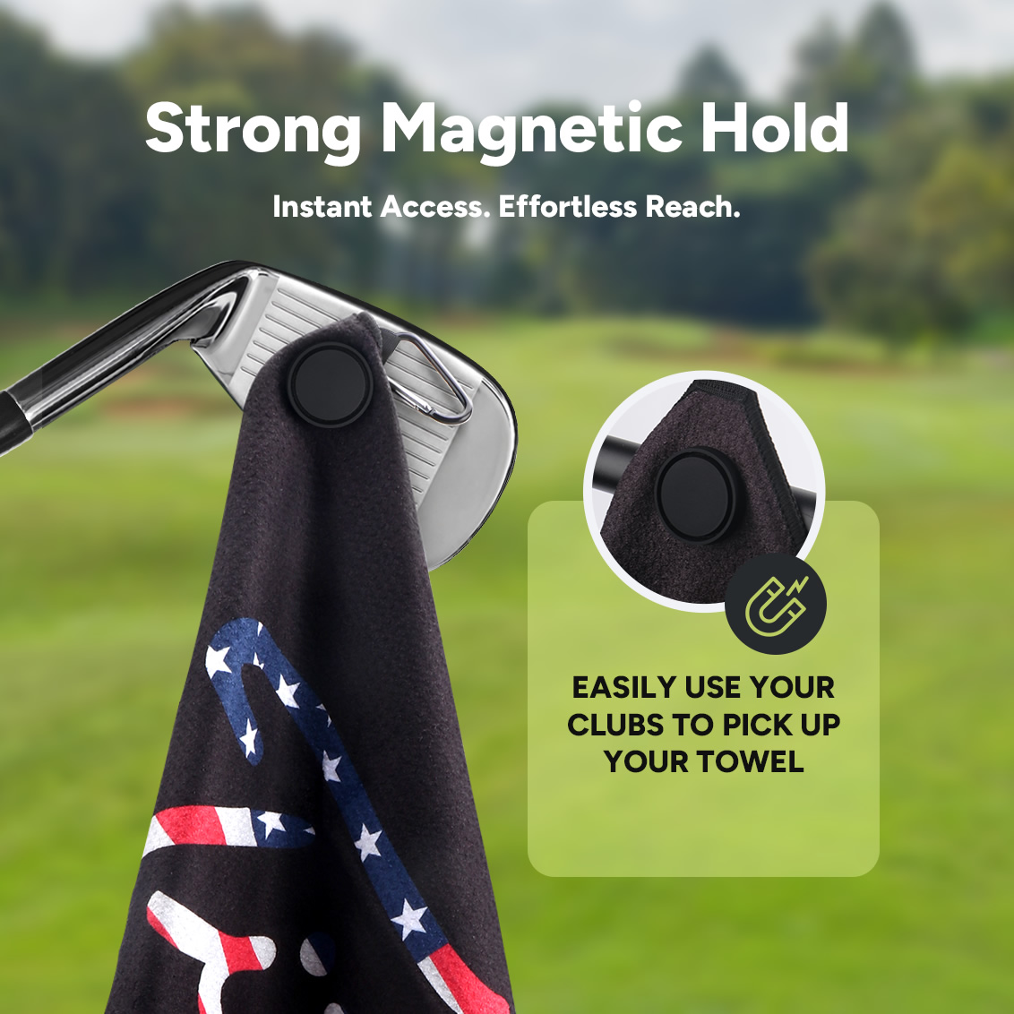 American Flag Magnetic Golf To - Golf Equipment Bag review and price